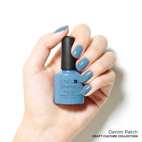Załaduj obraz 1 w widoku galerii. CND Shellac Denim Patch  7,3 Ml