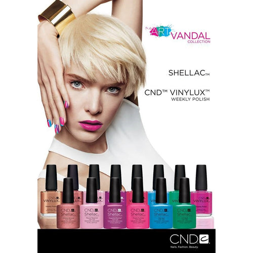 Załaduj obraz 1 w widoku galerii. CND Vinylux Magenta Mischief 15 Ml