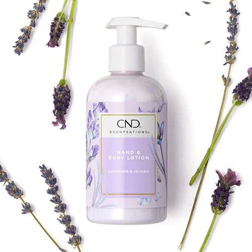 Załaduj obraz 1 w widoku galerii. CND Scentsations Balsam Lawenda i Jojoba 245 ml