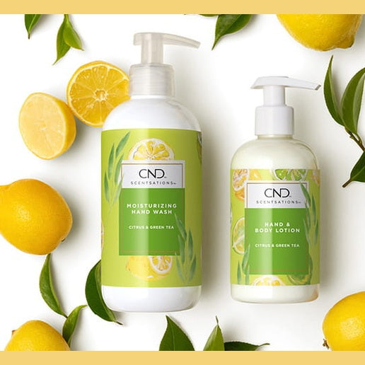 CND Scentsations Balsam Cytrusy i Zielona Herbata 245 ml