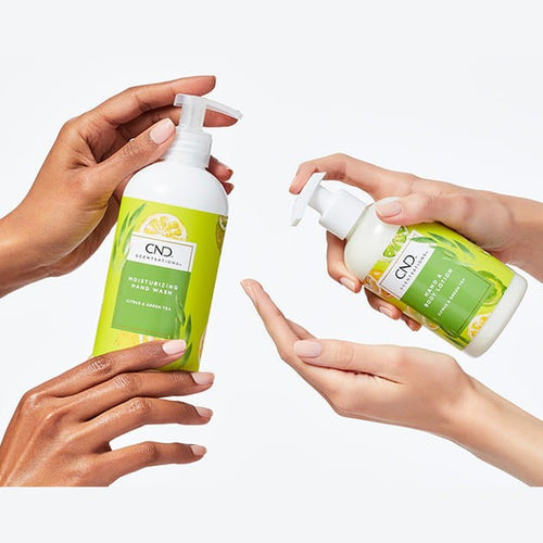 Załaduj obraz 1 w widoku galerii. CND Scentsations Balsam Cytrusy i Zielona Herbata 245 ml