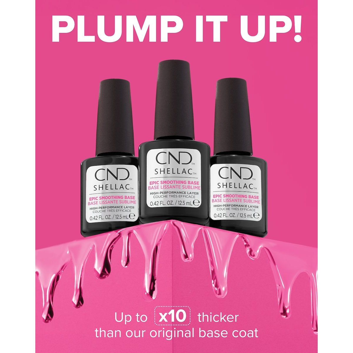 CND Shellac Baza Base Coat Epic Smoothing 12,5 ml