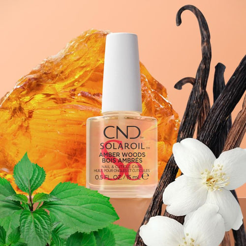 Załaduj obraz 1 w widoku galerii. CND Solar Oil Nail & Cuticle Amber Woods Olejek Do Paznokci 15 ml