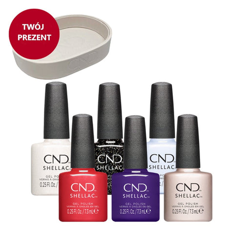 Załaduj obraz 1 w widoku galerii. CND Shellac Zestaw Queen-Tessential