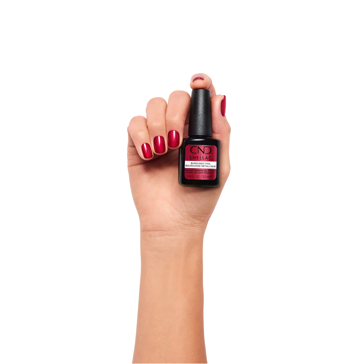 CND Shellac Burgundy Foil 0.42 oz 12,5 Ml