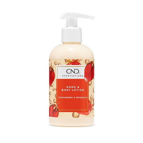 CND Scentsations - Balsam Do Rąk i Ciała Prosecco i Truskawki 245ml